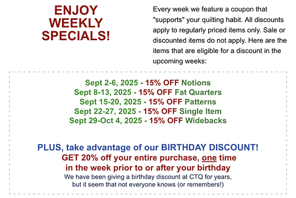 Coupons