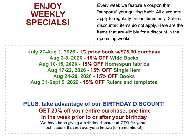 Coupons